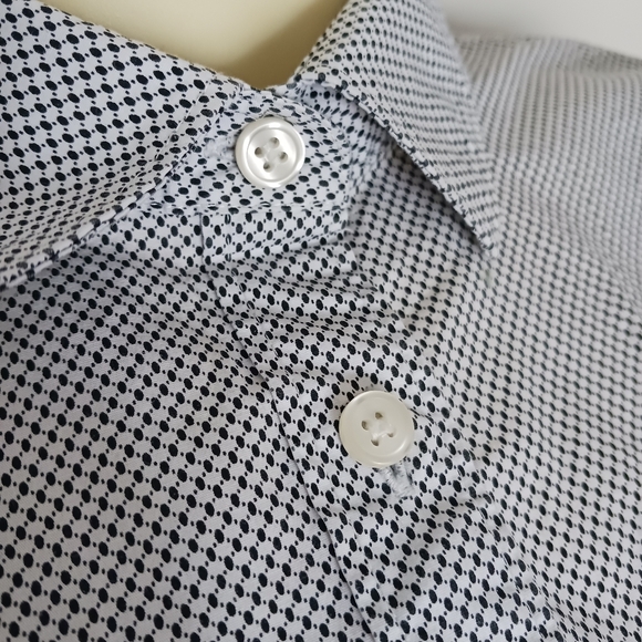 J crew button down black and white - Picture 7 of 7